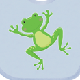 thumbnail image 4 of Inktastic Jumping Frog Boys or Girls Baby Bib, 4 of 4