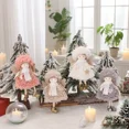 thumbnail image 2 of Christmas Angel Doll Hanging Ornament, 4 Pcs Cute Elk Plush Angel Ornaments for Christmas/Holiday/Party/Wedding, 2 of 5