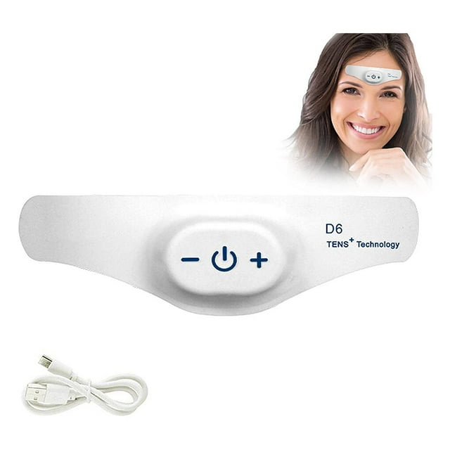ziyahi Wireless Migraine Relief Machine Sleep Instrument Paste Aid Device Device Migraine Head Massager Machine Head-mounted for Home