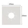 thumbnail image 3 of 2 Almohadillas Protectoras Antiadherentes para Estufa de Gas, Fácil de Limpiar, Cubierta para Cocina, Alfombrilla de Limpieza Baoblaze Almohadilla protectora para estufa de gas, 3 of 8