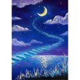 thumbnail image 1 of Taladro diamante pintura (DB6383) noche de luna DIY completo 5D cuentas artesanía mosaico imagen 45x60cm Hugtrwg Para estrenar, 1 of 1