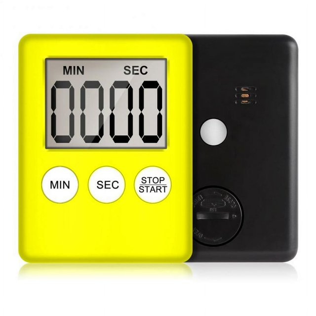 LCD Digital Kitchen Timer for Cooking Study Stopwatch Alarm Clock Electronic Magnetic Cooking Countdown Timer Temporizador