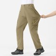 thumbnail image 2 of HNMKIU Hiking Pants Women Plus Size Summer Thin Stretch Breathable Trekking Outdoor Casual Comfortable Khaki,XXXXL, 2 of 7