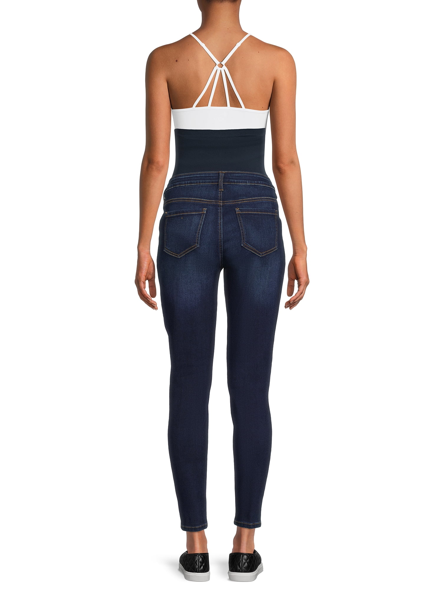 Time and Tru Women's Maternity Skinny Jeans, Sizes S-XXL