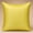 Butter Yellow, variant on Alchemic Living Set of 2 Hot Pink Luxurious Soft Silky Satin Pillow Covers 12x12 Inch (30x30 CM) - Solid Decorative Concealed Zipperr Throw Cushion Covers for Sofa, Couch, Living Room, Bedroom