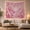 Heart Lanterns, variant on Iridescent Butterflies Across a Pink Cloud Sky, Whimsical Fantasy for Butterfly Lovers, Celestial Wall Art, Birthday Gift, Tapestry Wall Hanging for Bedroom and Dorm