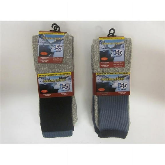 DDI 2276787 Thermalsport Thermal Socks - Size 10-13 Case of 36