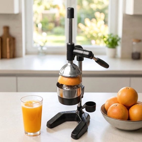 iwa concept Manual Citrus Juicer Heavy Duty Lever Press for Home and Commercial Use