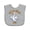AC-Heather Grey, variant on Inktastic Still the Silliest Funny Goose Boys or Girls Baby Bib