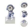 thumbnail image 3 of 2026 Astronaut Sculpture Creative Resin Desktop Ornament for Office Desk Entrance Orange, 3 of 3