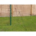 Open Goaaal JXOGFL2 Soccer Practice Net Rebounder Backstop with Goal, Large
