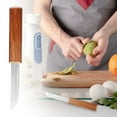 thumbnail image 2 of BallsFHK 2 In 1 Wooden Handle Paring Knife, Sharp Fruit And Vegetable Knife For Kitchen, Party, Travel And Outdoor, 2 of 5