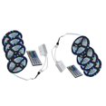thumbnail image 1 of 2 SET DC 12V 20m Light Strips SMD 3528 RGB Lámpara de noche Salvador tira de luz con control remoto, 1 of 10