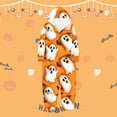 thumbnail image 2 of Matching Halloween Pajamas for Family Ghost Print Pajamas Hooded Halloween Onesies Adult Loungewear Sleepwear Family Matching Pajamas 4T, 2 of 5