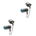 thumbnail image 2 of Methold In-ear Earphone Simple Phone Earphones Cellphone Fitting Audio Isolating Noise Headset 3.5mm Wired Playing Music 1.2 m 2piezas, 2 of 6