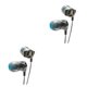thumbnail image 2 of Matsuzay In-ear Earphone Professional Sound Output Stereo 3.5mm Accessory Noise Headset Isolating Accessories Audio Wired 1.2 m 2Conjunto, 2 of 6