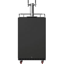 Edgestar Kc7000twin 24" Wide Double Tap Kegerator For Full Size Kegs - Stainless Steel