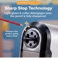 thumbnail image 3 of Bostitch Super Pro Glow Commercial Electric Pencil Sharpener, Black/Silver, 3 of 9