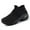Black, variant on Rokment Womens Air Cushion Orthopedic Walking Shoes with Arch Support Comfortable Knit Slip on Socks Nursing Work Sneakers for Plantar Fasciitis Black Size 6
