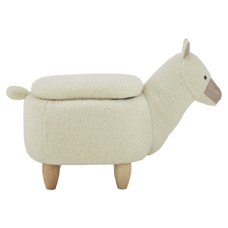 Llama ottoman deals