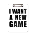 thumbnail image 1 of Quiero un nuevo juego Portapapeles Carpeta de escritura Placa de soporte A4, 1 of 4