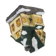 thumbnail image 4 of Casas De Pueblo Navideñas Iluminadas Por LED, Casa De Nieve De Resina Con Textura 3D Para Decoración Del Hogar, Diseño Exquisito Y Pintadas A Mano, Regalos Con Pilas Para, 4 of 7