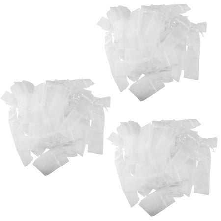 

300 Pack Folding Hand Fan Pouch Drawstring Organza Bags Folding Fan Pocket Bag for Outdoor Wedding Party Favor Gift Bags