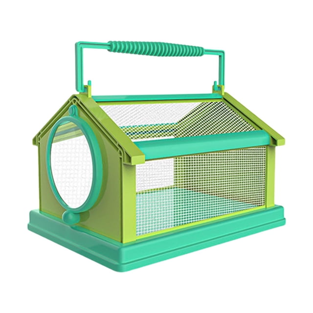 Jaula de hábitat de mariposa de s plegable de transporte jaula de malla Yuyangstore Jaula de hábitat de insectos