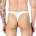 thumbnail image 5 of Tanga grande para hombre, súper sexy, ultrafina, transpirable, cómoda, de una pieza, sin costuras, de seda de hielo, 5 of 5