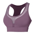 thumbnail image 4 of Everyday Bras for Women Work Out Attire for Women Profit Seamless Sports Bra Sports Bra Cups Athletic Clothes Workout Tops for Women Pack Athletic Wear for Women Yoga Sports Bras for Women Wine XL, 4 of 6