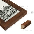 thumbnail image 2 of Neutral Tropics IV - Framed Print w/glass - Chestnut, 2 of 8