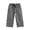 Black, variant on lnmuld Girls Classic Small Check Plaid Cropped Pants Allover Gingham Full Elasticated Waist Drawstring Breathable Casual Capri Trousers Size:11-12 Years