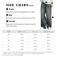 thumbnail image 5 of Mens Baggy Jeans Y2K Vintage Denim Pants Casual Loose Fit Hip Hop Trousers, 5 of 5