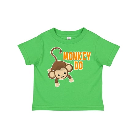 

Inktastic Monkey Do with Monkey Gift Toddler Boy or Toddler Girl T-Shirt