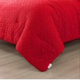 thumbnail image 4 of JML 2 Pieces Red Twin Comforter Set, Soft Microfiber Bedding Set With 1 Comforter and 1 Pillow Case Suit for All Seasons, 4 of 8