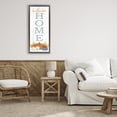 thumbnail image 3 of Stupell Industries Cottage Welcome Pumpkins & Maple Leaves Gray Floating Frame Canvas Art, 14 x 31, by Dogwood Portfolio, 3 of 7