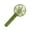 Green, variant on USB Charging 3 Wind Modes Cooling Fan with Stable Triangle Stand Portable Miniature Desk Fan For Offices