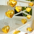 thumbnail image 4 of 10 Lamps 59 In Heart Shaped Decorations for Christmas Tree Party Decor Valentine's Day Hanging Ornaments, 4 of 4