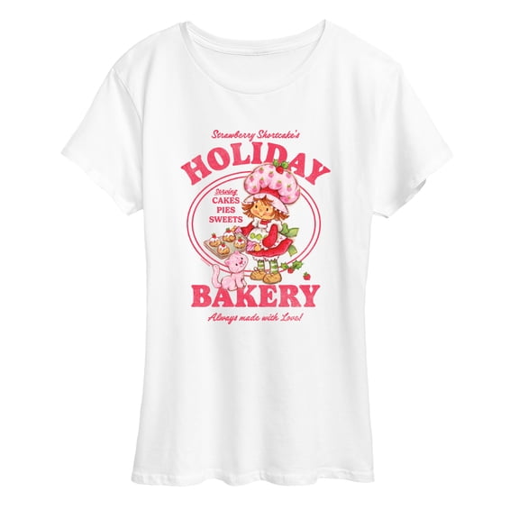 Strawberry Shortcake - Holiday Bakery Women's Short Sleeve Graphic T-Shirt