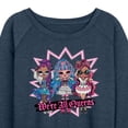 thumbnail image 3 of LOL OMG! Fashion Dolls - We're All Queens - Women's Lightweight French Terry Long Sleeve Shirt, 3 of 5