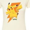 thumbnail image 3 of Pokémon - Pikachu Bolt - Juniors Fitted Graphic T-Shirt, 3 of 5