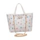 thumbnail image 4 of Bolso tote para mujer, gran capacidad, ideal para la playa, uso diario y para ir al trabajo. Blanco, 4 of 9