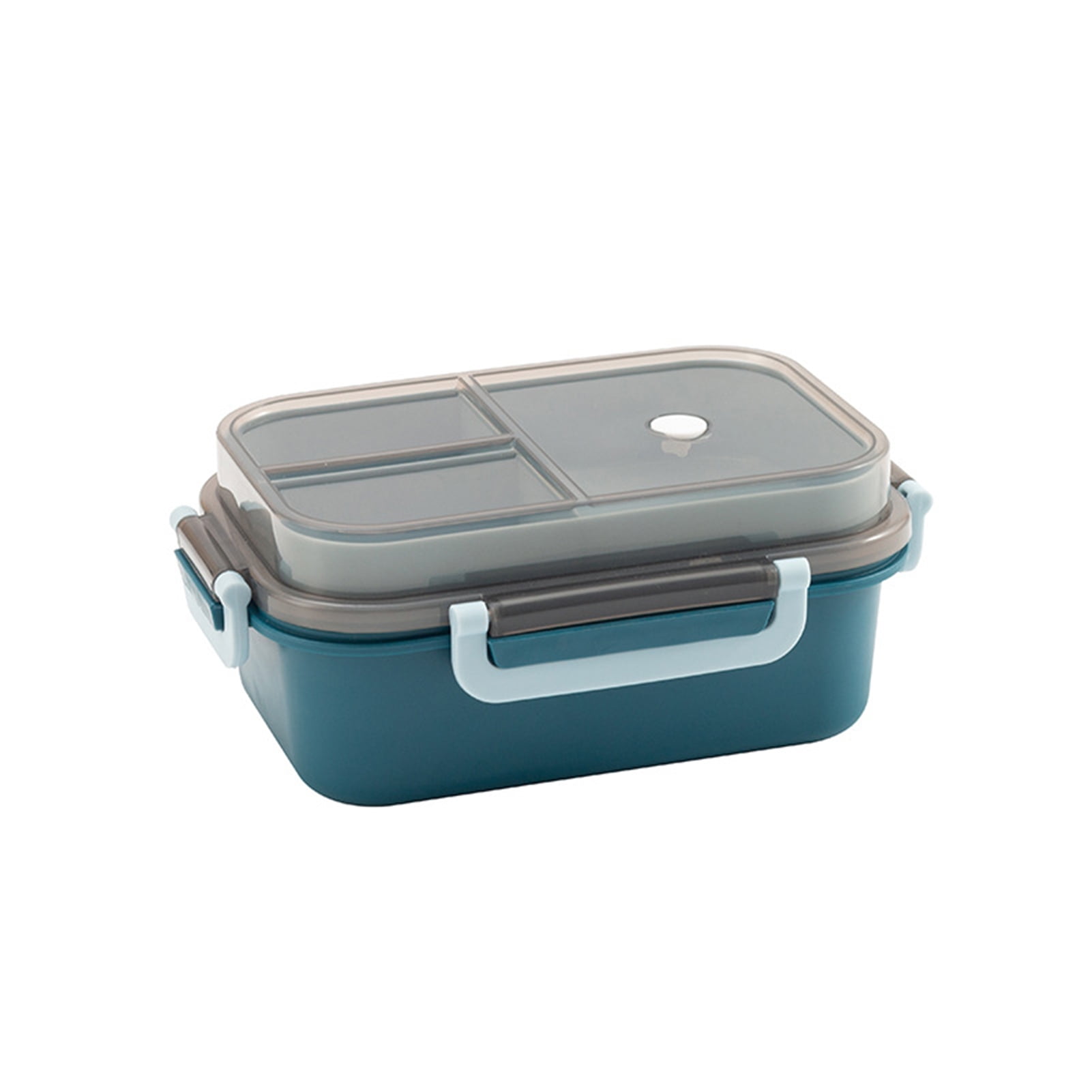 YUNx Portable Two-Compartment Lunch Box with Tableware - 850ml