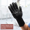 thumbnail image 4 of Guantes para horno, guantes para barbacoa que resisten el calor hasta 1472 °F, guantes de silicona antideslizantes para horno, guantes de cocina resistentes al calor para barbacoa WD.WDQZL Hogar, 4 of 7