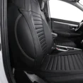 thumbnail image 5 of EKR Custom Fit CRV Car Seat Cover for 2017-2020 Honda CR-V EX, EX-L, LX, Touring & 2020-2022 CRV Hybrid EX, EX-L, Touring-Waterproof faux Leather Auto Seat Covers Full Set(Black), 5 of 9