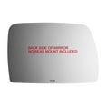 thumbnail image 3 of Fits 00-06 BMW X5 Left Driver Replacement Mirror Glass Lens Clear w/Silicone USA DirectFits Over Option For Auto Dimming Type Mirrors, 3 of 6