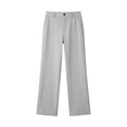 thumbnail image 4 of Xaqiouau Girls Dress Pants Wide Leg School Uniform Pants High Waisted Straight Leg Trousers with Pockets Preppy Back to School Clothes for Kids Ages 5 to 15, 4 of 8
