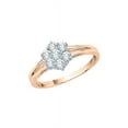 thumbnail image 3 of KATARINA Diamond Cluster Ring in 10K Gold (1/2 cttw, I-J, I1-I2), 3 of 4