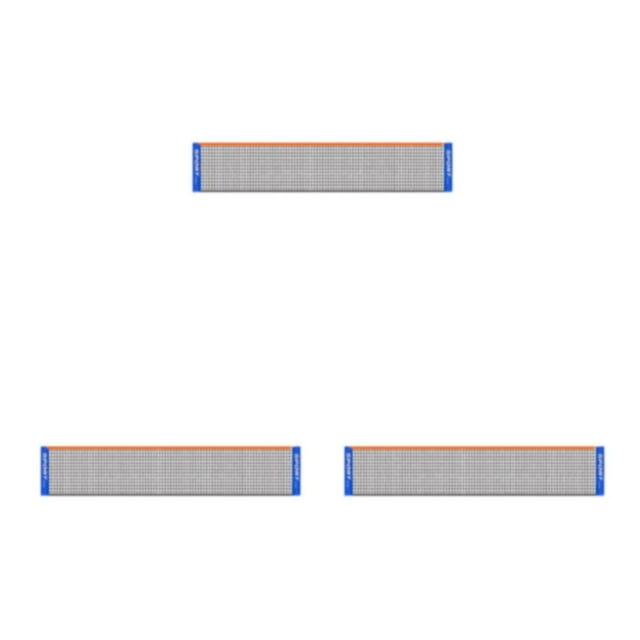 Maytalsory Polyester Professional Sport Training Standard Badminton Net Wide Application Easy To Install Robust As Shown 3Set