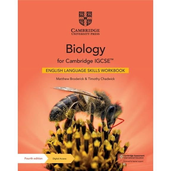 Cambridge International Igcse Biology for Cambridge Igcse(tm) English Language Skills Workbook with Digital Access (2 Years), (Paperback)